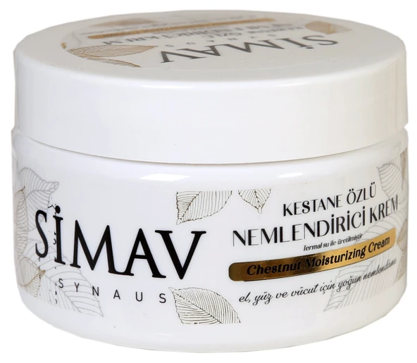 Simav Synaus Kestane Özlü ve Termal Sulu Nemlendirici Krem - 250 ml