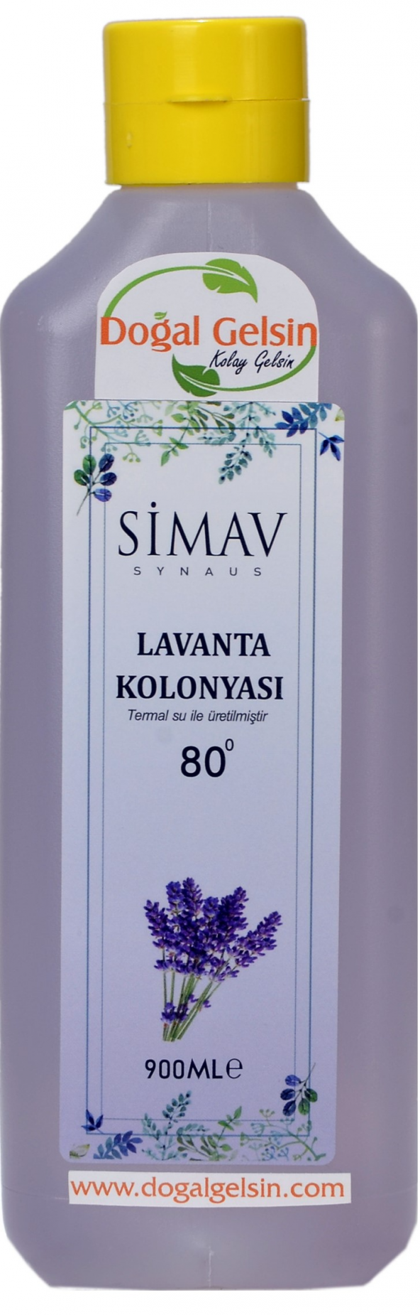 SİMAV Termal Sulu Lavanta Kolonyası - 900 ml