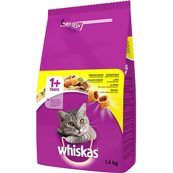 Whiskas Tavuklu Kedi Maması 1.4 Kg