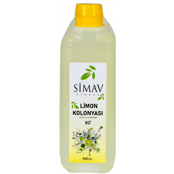 SİMAV Termal Sulu Limon Kolonyası - 900 ml - 2