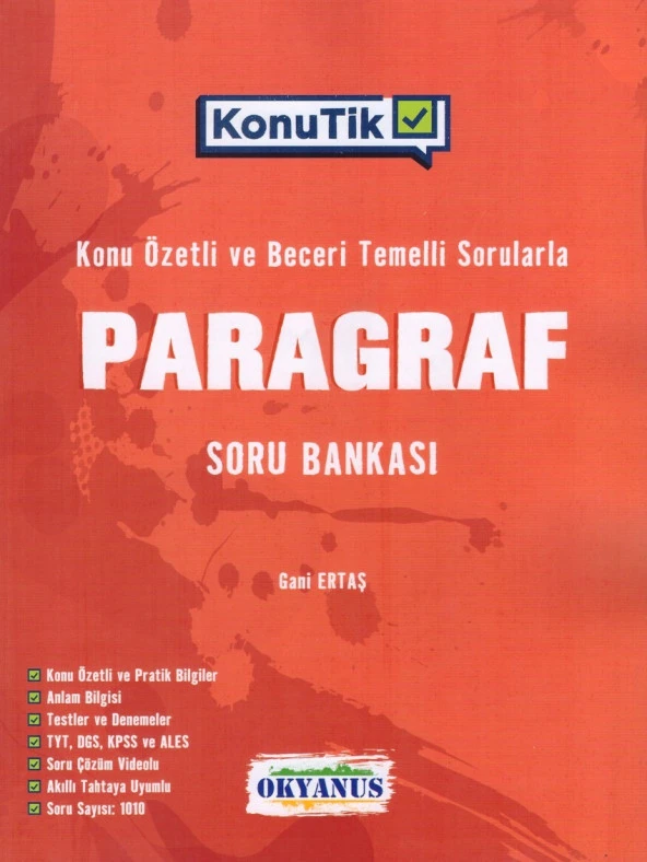 OKYANUS TYT KONUTİK PARAGRAF SORU BANKASI