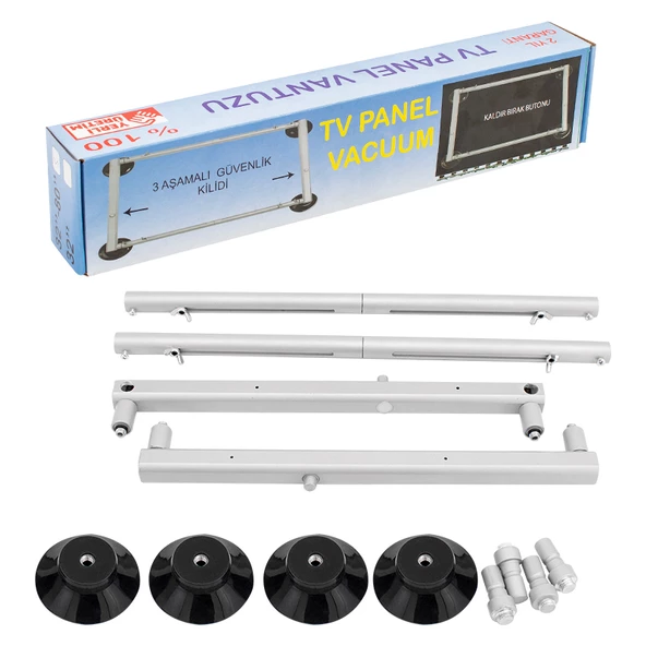 32 İNC - 80 İNC VAKUMLU PANEL TASIYICISI (LCD-LED TV EKRAN PANEL VANTUZ) - 3