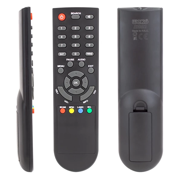 UYDU KUMANDA (31882=3850) WEKO KR SAMUX 5000 - HERZ 12500 - ASTRACOM 3500 TEVSAN 5200FTA