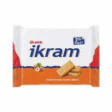 ÜLKER İKRAM FINDIKLI KREMALI 3LÜ 252GR - 1