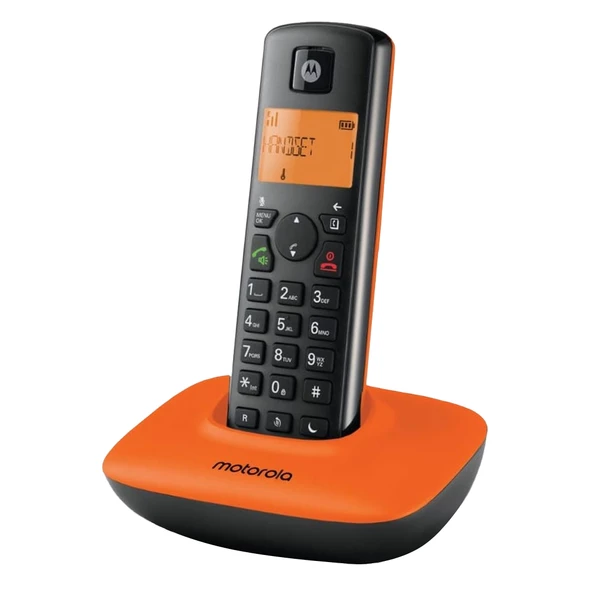 T401 + SİYAH DECT TELSİZ TELEFON MOTOROLA