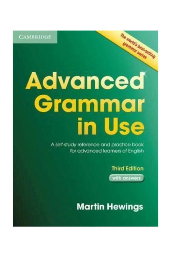 Cambridge Advanced Grammar İn Use With Answers Yeşil