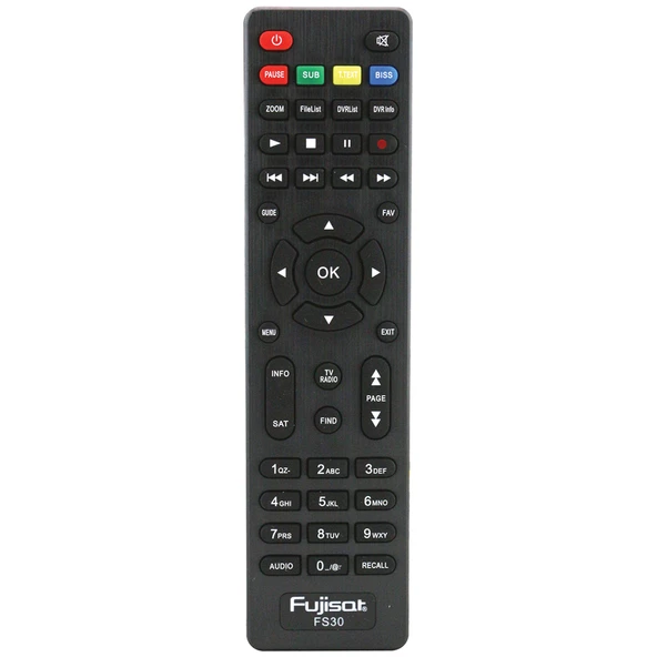 ORJİNAL HD UYDU KUMANDASI WEKO KR FUJISAT FS-30HD