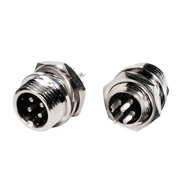 Mike Mayk Fiş Şase Konnektör 4 Pin 16mm Erkek - 1