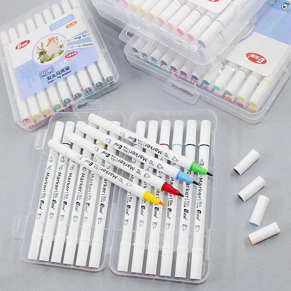 Valkyrie 36 Adet Slim Marker Kalem Seti - 5