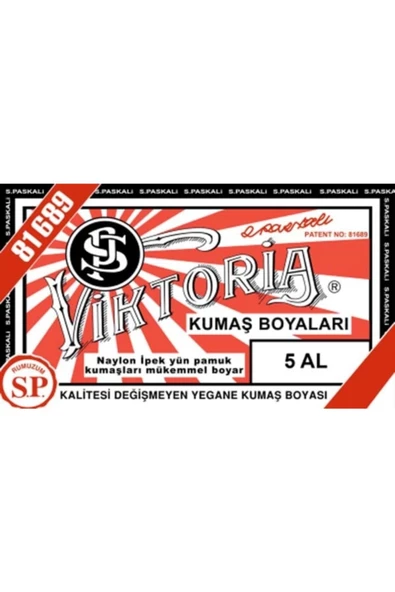 Viktoria Kumaş Boyası - 05 Al