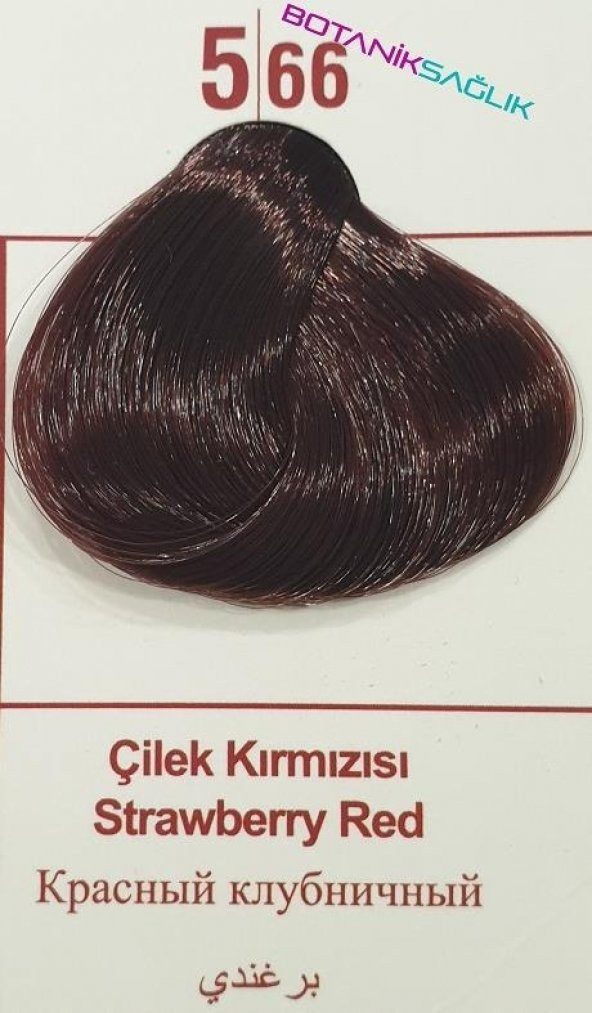 Colorx Saç Boyası İkili Set - 5.66 ÇİLEK KIRMIZI - 4