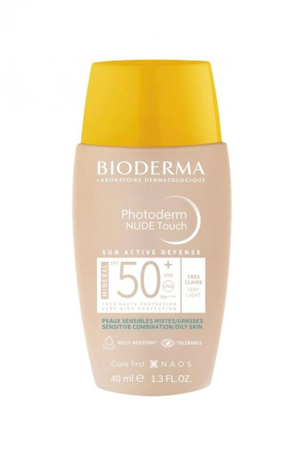 BIODERMA Photoderm Nude Touch SPF50+ Very Light 40 ml