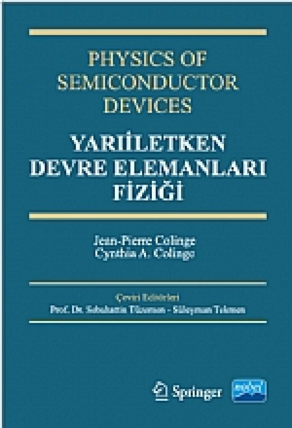 YARIİLETKEN DEVRE ELEMANLARI FİZİĞİ / Physics of Semiconductor Devices