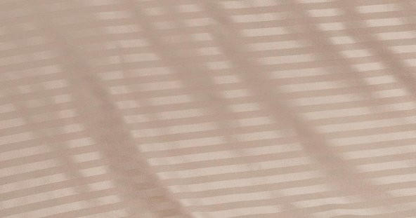 Finezza Bella Bambu Jakar Kumaş Bej Çift Kişilik Nevresim Takımı 6 Parça - 1178 - Resim 8