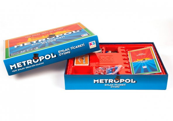 KS Game Metropol Emlak Ticaret Oyunu Monopoly Monopoli Yeni Model - Resim 5