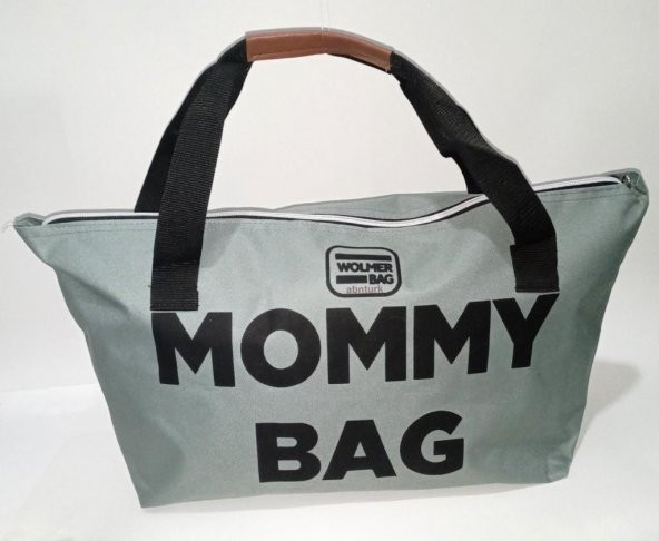 SuYeşili Mommy Bag Anne Bebek Bakım Çantası Geniş Hacimli Sağlam Omuz Askılı  Günlük KirTutmaz Çanta