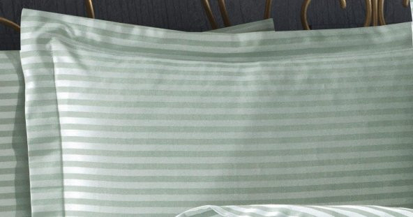 Finezza Bella Bambu Jakar Mint Yeşili Çift Kiş. Nevresim Takımı 6 Parça - 1182 - Resim 6