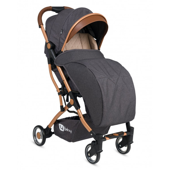 4 Baby AB-380 Drone Gold Antrasit Kabin Tipi Bebek Arabası - 2