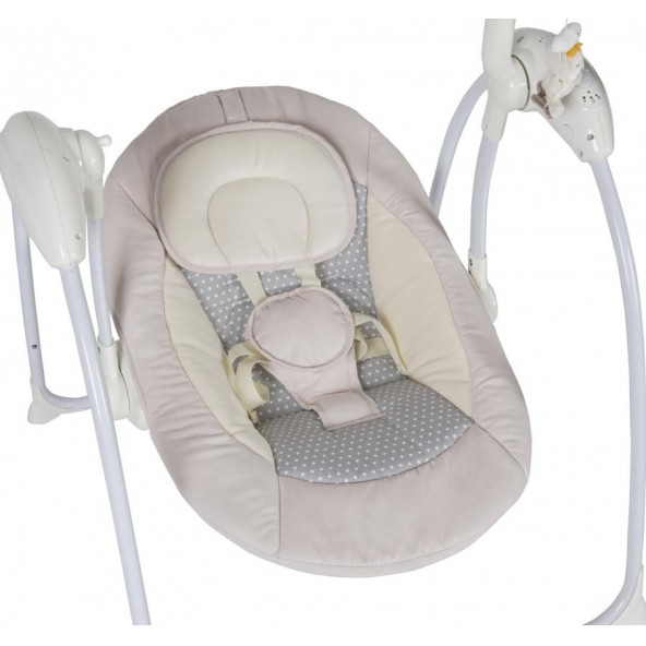 Prego Riva Elektrikli Ana Kucağı / Krem - 2