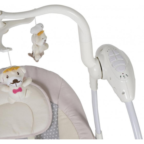 Prego Riva Elektrikli Ana Kucağı / Krem - 3