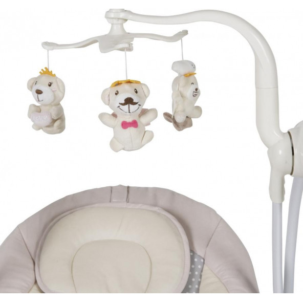 Prego Riva Elektrikli Ana Kucağı / Krem - 4