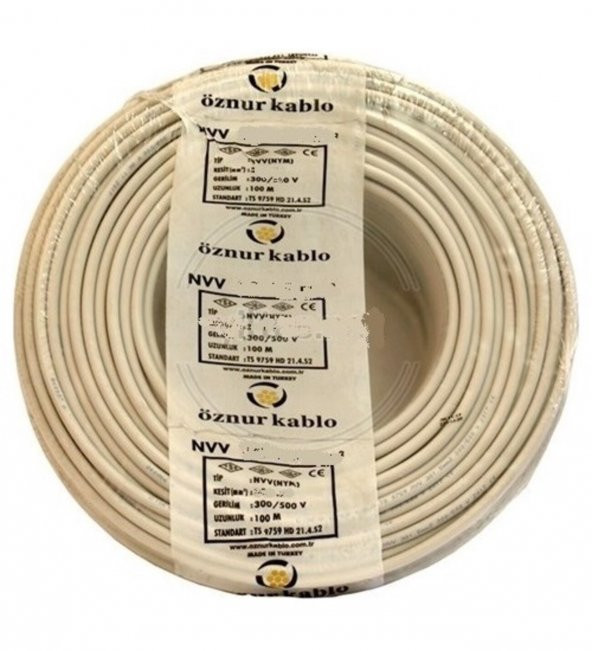 Öznur Kablo 4X4 Mm Nym Antigron (10 Metre) - 2