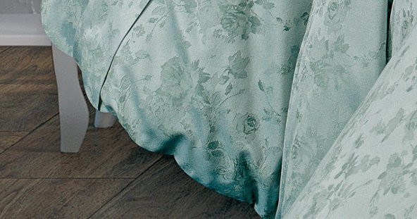 Finezza Rita Bambu Jakar Mint Yeşili Çift Kiş. Nevresim Takımı 6 Parça - 1187 - 2