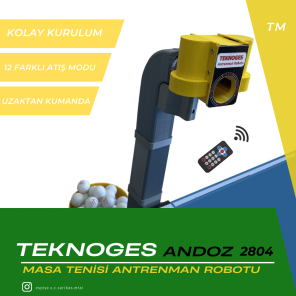 MASA TENİSİ ANTRENMAN ROBOTU