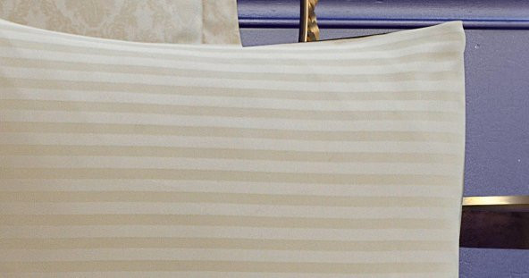 Finezza Monaco Bambu Jakar Kumaş Bej Çift Kiş. Nevresim Takımı 6 Parça - 1189 - Resim 7