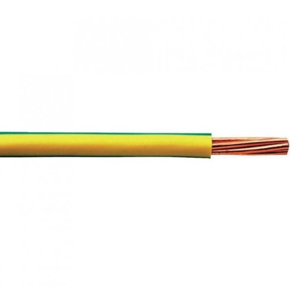 Borsan 1X16 Mm² Nyaç (H07V-R) Kablo (Sarı-Yeşil) (2 Mt)