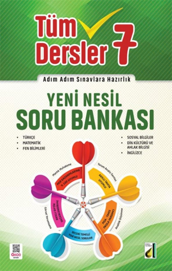 DAMLA YAYINLARI YENİ NESİL TÜM DERSLER SORU BANKASI - 7. SINIF