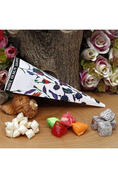 ŞEKERCİYAŞAR Mevlüt Şekeri Çifte Kavrulmuş Lokumlu Mevlid Şekerli (70 Gr.) 50 Adet ürün görseli