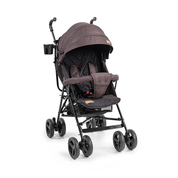 Baby2Go Verona Baston Bebek Arabası Siyah