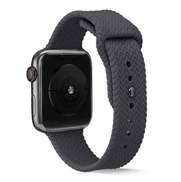 Apple Watch 38mm KRD-37 Silikon Kordon - 9