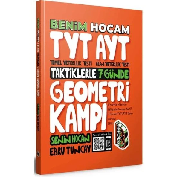 Benim Hocam Yayınları TYT AYT Taktiklerle 7 Günde Geometri Kampı