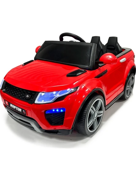 Akar Raptor Akülü Araba Uzaktan Kumandalı 12 V Kırmızı( 97-602)