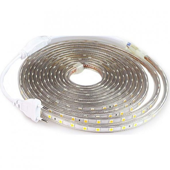 Cata 3 Çip 220V Dış Mekan Kare Hortum Led 90 Mt