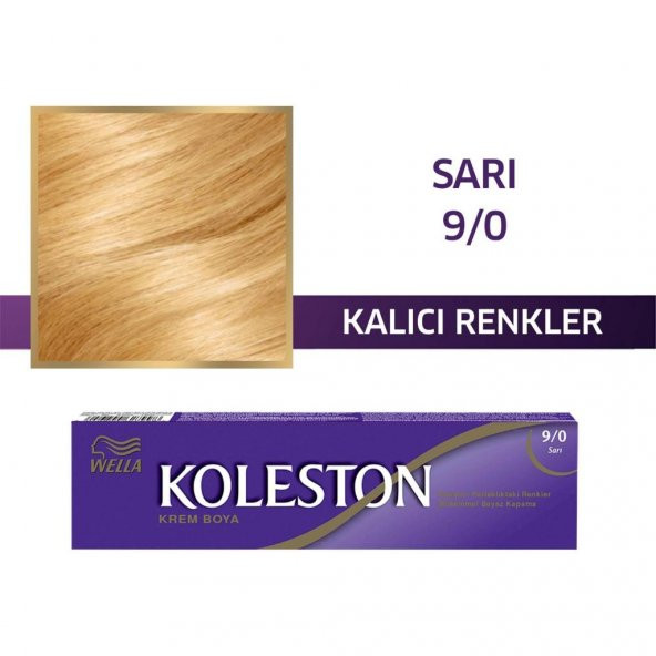 Koleston Tüp Boya 50 Ml - 9.0 Sarı - Resim 2