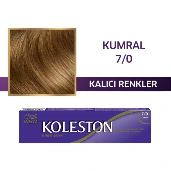 Koleston Tüp Boya 50 Ml - 7.0 Kumral - 2
