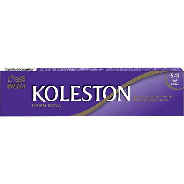 Koleston Tüp Boya 50 Ml - 5.0 Açık Kahve