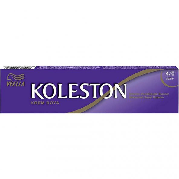 Koleston Tüp Boya 50 Ml - 4.0 Kahve