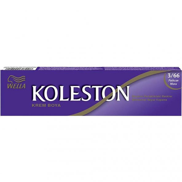 Koleston Tüp Boya 50 Ml - 3.66 Patlıcan Moru