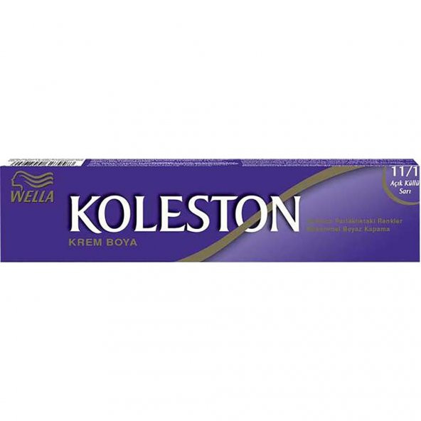 Koleston Tüp Boya 50 ml - 11.1 Açık Küllü Sarı