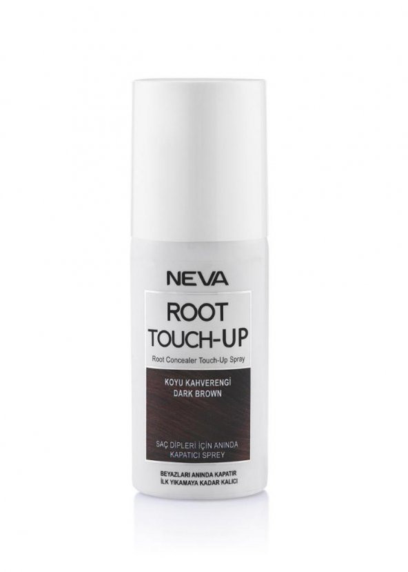 Neva Root Touch Up Kapatıcı Sprey 75 Ml Koyu Kahve