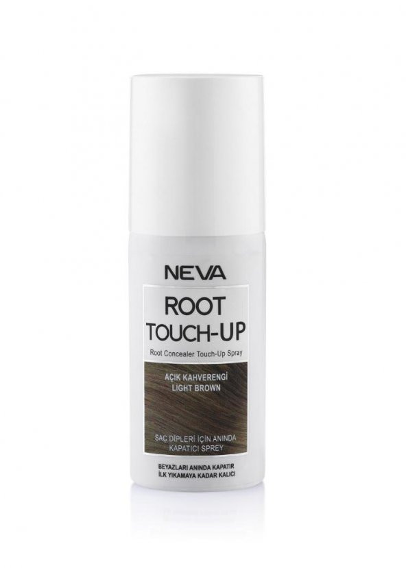 Neva Root Touch Up Kapatıcı Sprey 75 Ml Açık Kahve