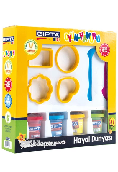 Gıpta Hayal Dünyası Oyun Hamuru Seti 11 Parça (K8174)