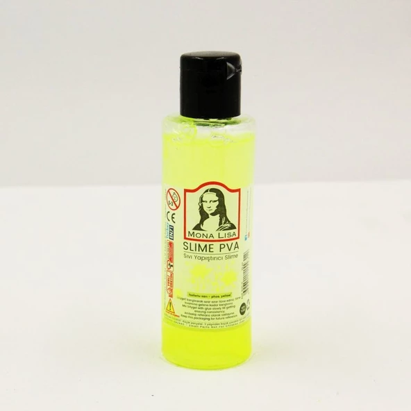 Südor Monalisa Slime Jeli Sarı Fosforlu 70 Ml.