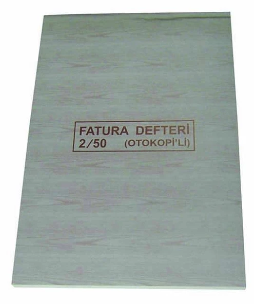 Dilman Fatura Defteri Otokopili 3 Nüsha 2/50