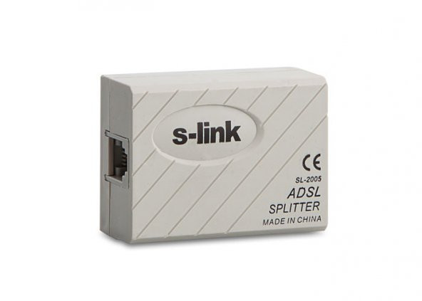 S-link Lüks Filtreli ADSL Splitter