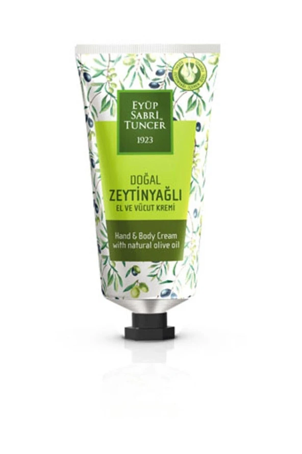 Eyüp Sabri Tuncer Doğal Zeytinyağlı El Ve Vücut Kremi 50 Ml Tüp